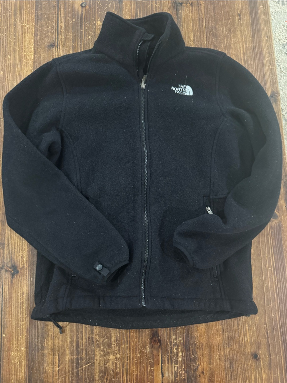 The North Face Kids Black Full-Zip Fleece Jacket